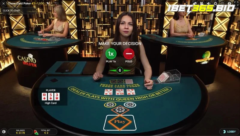 Giới thiệu luật chơi poker Bet365